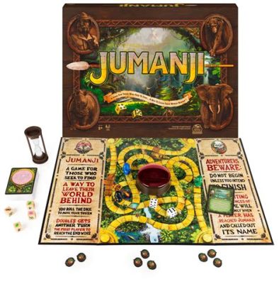 Jumanji -  An Adventurous Fantasy Ride Through a Magical Jungle Board Game!